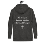 Load image into Gallery viewer, No Weapon Shall Prosper Unisex Hoodie
