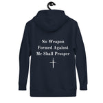 Load image into Gallery viewer, No Weapon Shall Prosper Unisex Hoodie
